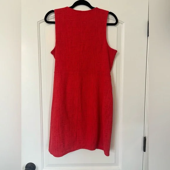 Madewell Texture & Thread Crosshatch Side-Tie Dress - Picture 8 of 8